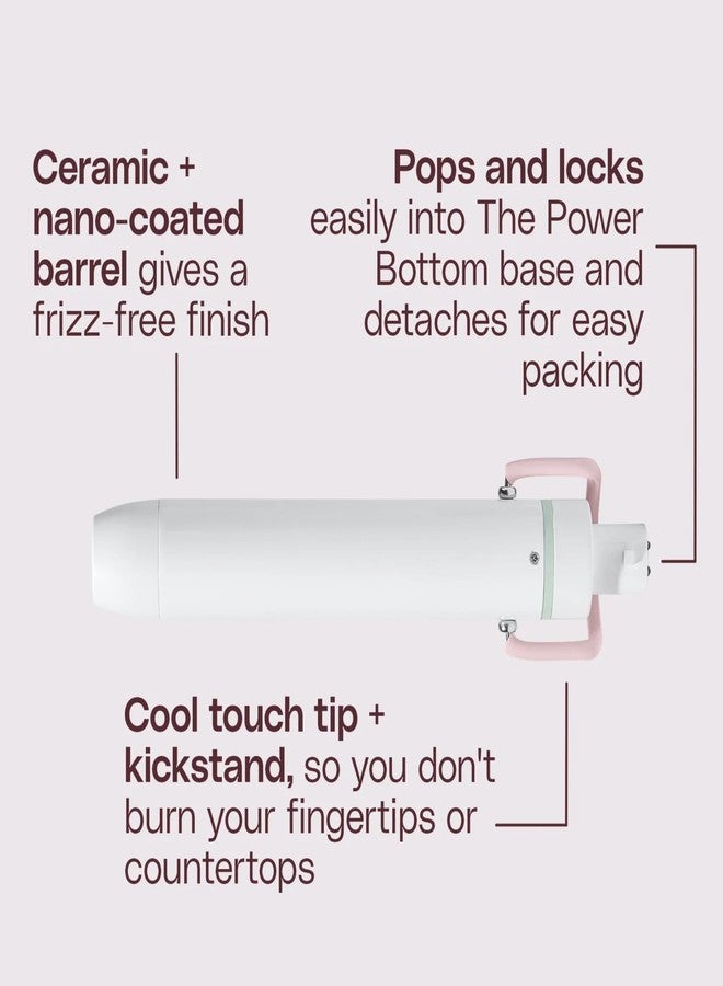 Mane 1.25 Inch Curling Wand Attachment - Versatile Hair Curling Wand for Loose, Beachy Waves or Defined Curls - Clip-Free Hair Wand Suitable for All Hair Textures - Image 2